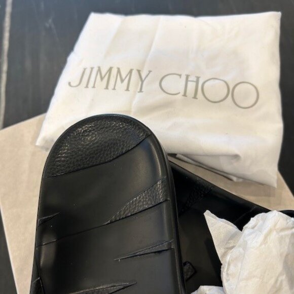 Jimmy Choo Mens Pool Slides - Picture 5 of 5